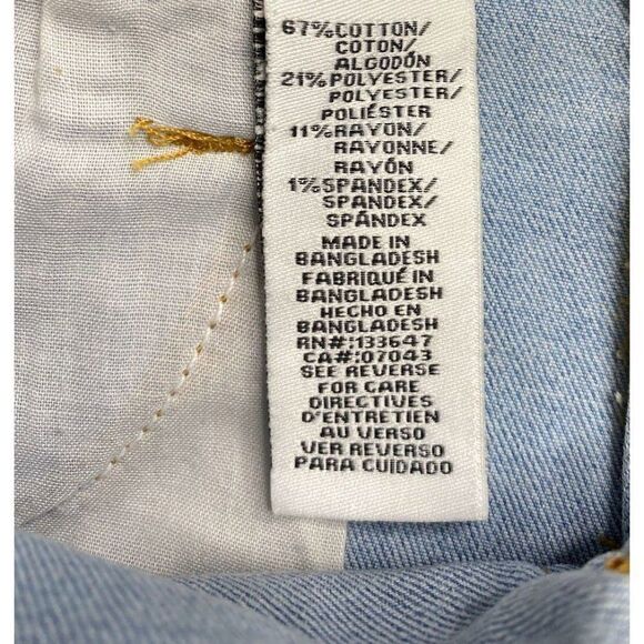 Celebrity Pink Jean Short Overalls Large Juniors'‎ Distressed Faded Stretch NEW - Picture 8 of 10